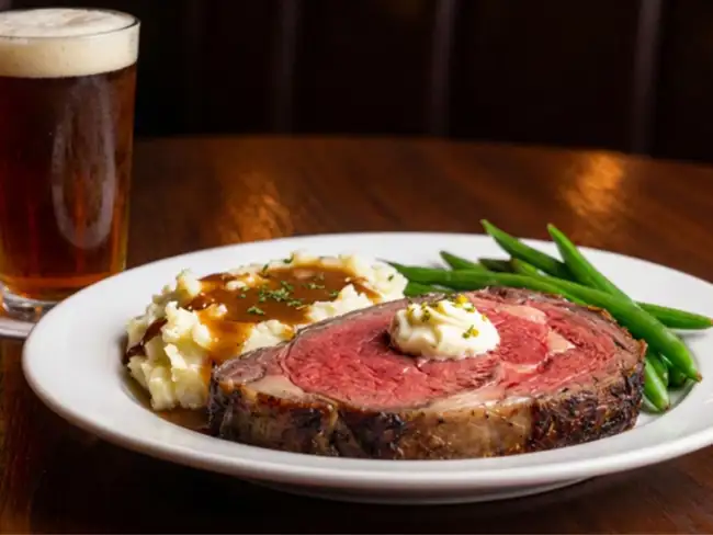 Prime Rib Dinner - Friday and Saturday evenings only